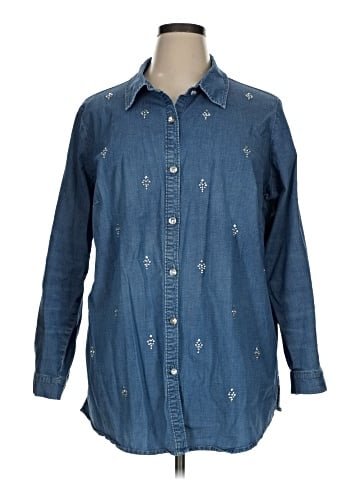 Quacker Factory Denim Jacket (view 1)