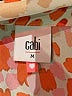 CAbi Animal Print Orange 3/4 Sleeve Blouse Size M - photo 7
