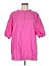 Unbranded Pink Short Sleeve Blouse Size M - photo 1