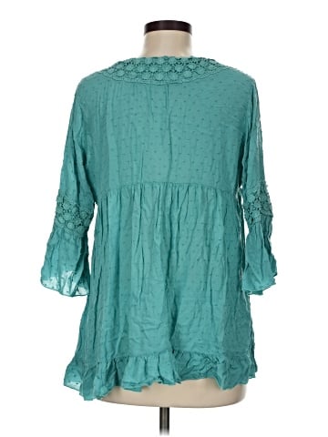 Tantrums 3/4 Sleeve Blouse (view 2)