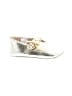 Janie and Jack Metallic Gold Booties Size 6-12 mo (baby) - photo 1
