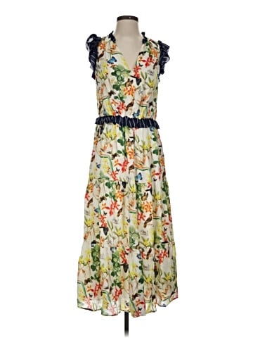 Ecru Casual Dress (view 1)