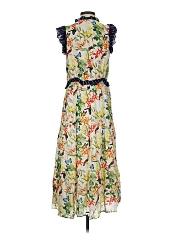 Ecru Casual Dress (view 2)