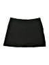 Top It Off Solid Black Casual Skirt Size L - photo 1