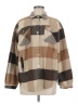Unbranded 100% Polyester Plaid Brown Coat Size M - photo 1