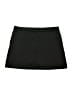 Top It Off Solid Black Casual Skirt Size L - photo 2
