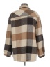 Unbranded 100% Polyester Plaid Brown Coat Size M - photo 2