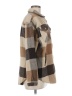Unbranded 100% Polyester Plaid Brown Coat Size M - photo 4