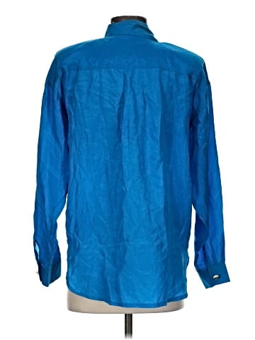 Jonathan Martin Long Sleeve Silk Top (view 2)