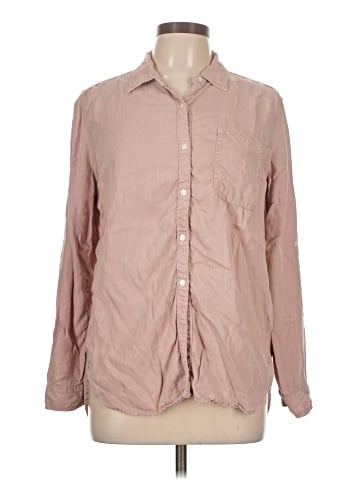 SNEAK PEEK Long Sleeve Button-Down Shirt (view 1)
