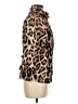 Lisa International Animal Print Gold Jacket Size M - photo 4