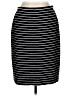 Max Studio Stripes Black Casual Skirt Size 12 (estimated) - photo 1