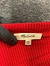 Madewell Solid Red Pullover Sweater Size S - photo 7