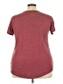 Torrid Burgundy Short Sleeve T-Shirt Size 3X Plus (3) - photo 2