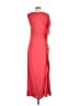 Halston Heritage 100% Polyester Red Cocktail Dress Size S - photo 2