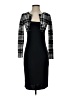 Assorted Brands Houndstooth Black Cocktail Dress Size Sm  - photo 1