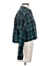 Forever 21 Plaid Green Long Sleeve Blouse Size S - photo 4