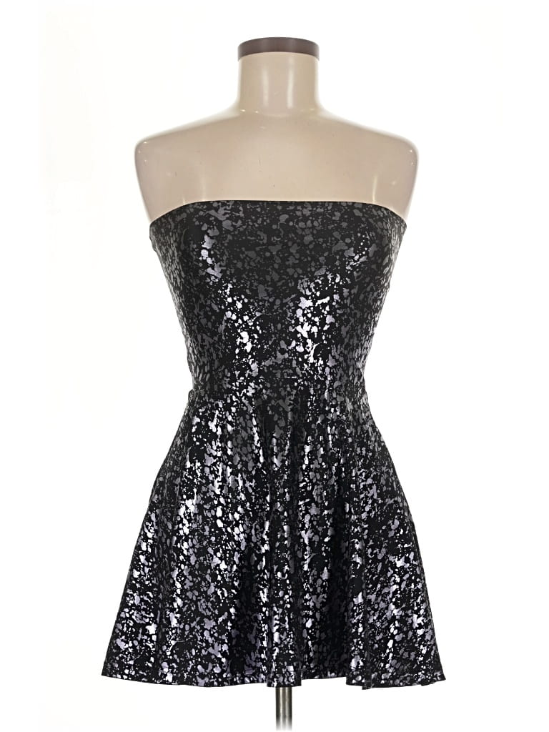Pre-owned American Apparel Cocktail Dress In Silver