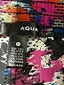 Aqua 100% Polyester Print Black Casual Pants Size L - photo 6