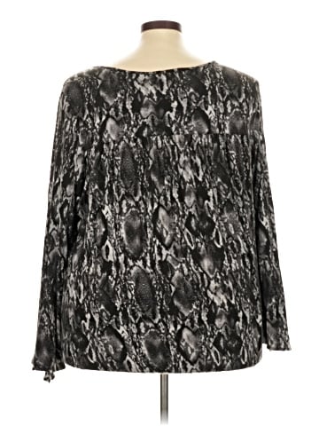 Jennifer Lopez Long Sleeve Blouse (view 2)