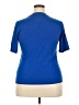 Simply Vera Vera Wang Blue Short Sleeve Top Size XXL - photo 2