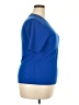Simply Vera Vera Wang Blue Short Sleeve Top Size XXL - photo 4