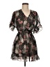 Miken Swim 100% Polyester Floral Gray Cocktail Dress Size M - photo 1