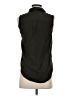 H&M Black Sleeveless Button-Down Shirt Size 0 - photo 2