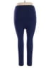 J.Crew Solid Blue Leggings Size XL - photo 2