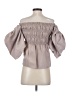 Vine & Love Tan 3/4 Sleeve Blouse Size S - photo 2