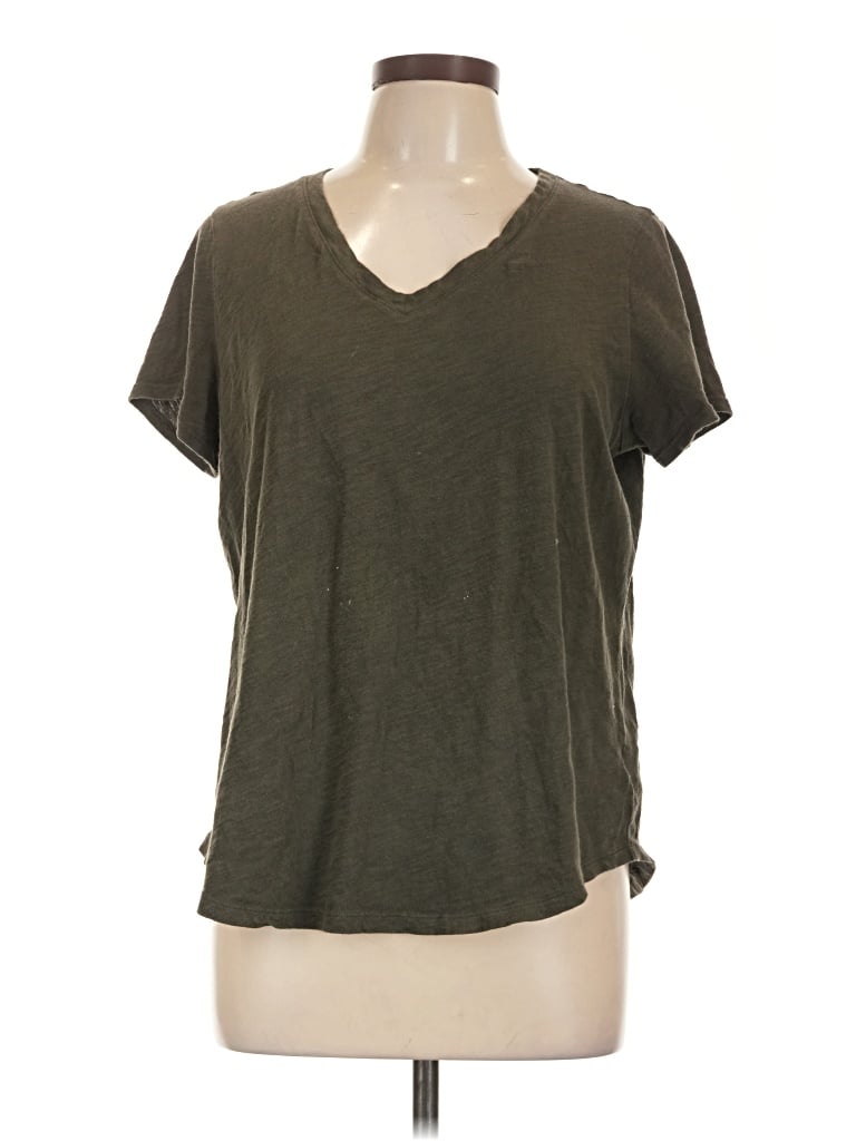 Pre-owned Old Navy Short Sleeve T-shirt In Green
