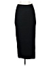 Trouve 100% Polyester Solid Black Formal Skirt Size S - photo 1