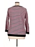 Lauren by Ralph Lauren 100% Cotton Stripes Pink Pullover Sweater Size XL - photo 2