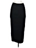 Trouve 100% Polyester Solid Black Formal Skirt Size S - photo 2
