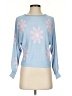Ekouaer Floral Blue Pullover Sweater Size S - photo 1