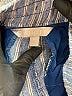 Athleta 100% Linen Stripes Blue Shorts Size 4 (tall) - photo 3