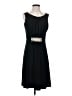 Calvin Klein Solid Black Cocktail Dress Size S (estimated) - photo 1