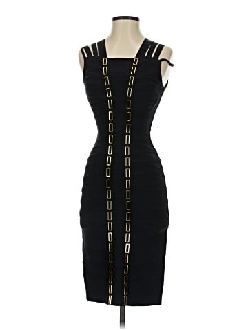 Herve Leger Cocktail Gemma Dress (view 1)