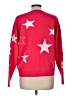 Calligraphie Stars Red Pullover Sweater Size M - photo 2