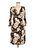 Glamour Paisley Tan Cocktail Dress Size 8 - photo 1
