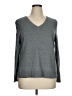Ann Taylor LOFT Outlet Gray Pullover Sweater Size XL - photo 1