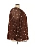 LC Lauren Conrad 100% Polyester Polka Dots Brown 3/4 Sleeve Blouse Size 3X - photo 4