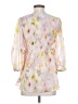 Future Collective 100% Polyester Pink 3/4 Sleeve Blouse Size XS - photo 2