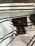 Worthington Stripes Silver Long Sleeve Button-Down Shirt Size XL - photo 8