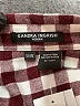 Sandra Ingrish Checkered-gingham Burgundy Long Sleeve Button-Down Shirt Size 18 - photo 7