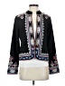 Label by Ritu Kumar 100% Polyester Print Black Jacket Size S - photo 1