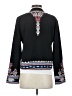 Label by Ritu Kumar 100% Polyester Print Black Jacket Size S - photo 2