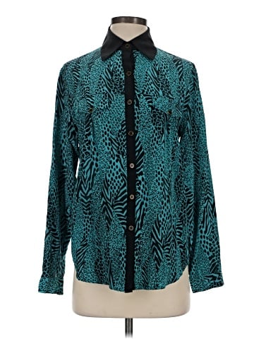 Yumi Kim Long Sleeve Silk Top (view 1)