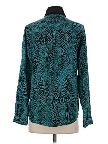 Yumi Kim Long Sleeve Silk Top (view 2)