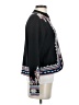 Label by Ritu Kumar 100% Polyester Print Black Jacket Size S - photo 4